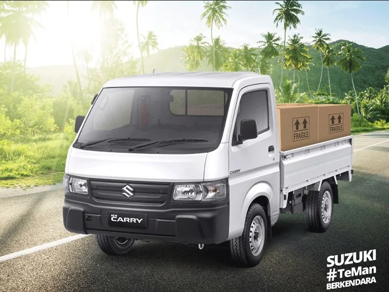 Ketangguhan Sasis Suzuki Carry Pick Up Menembus Jalur Perkebunan Sayur di Pasrujambe Lumajang